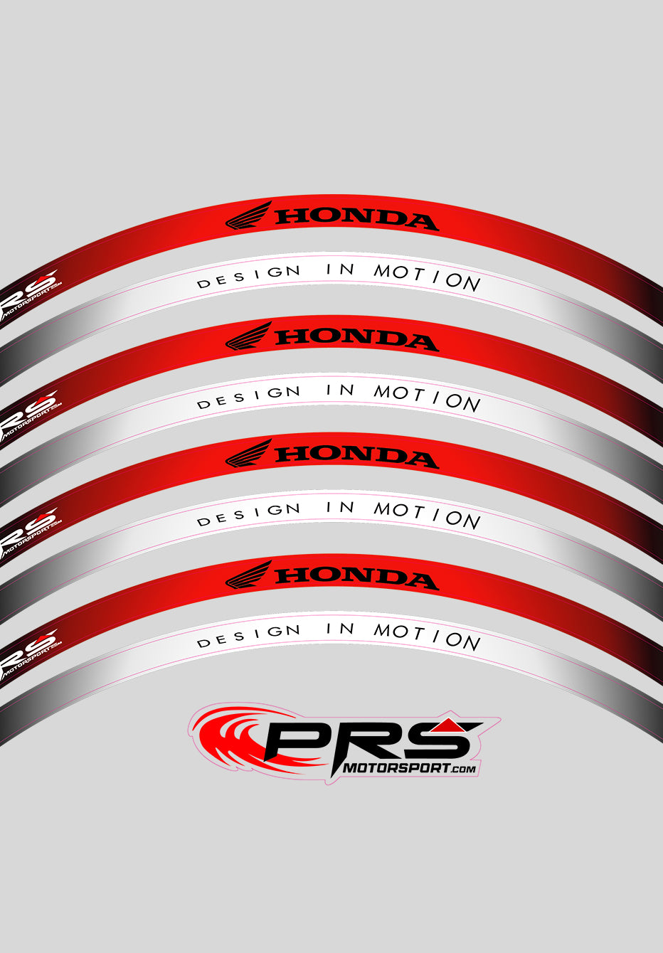 LISERETS jante HONDA Design IN Motion