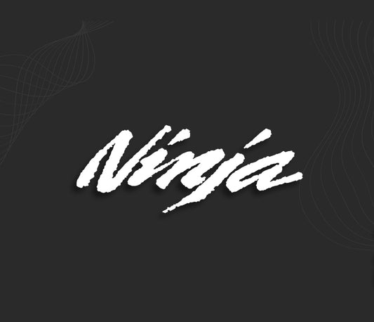 decal kawasaki, autocollant moto ninja.