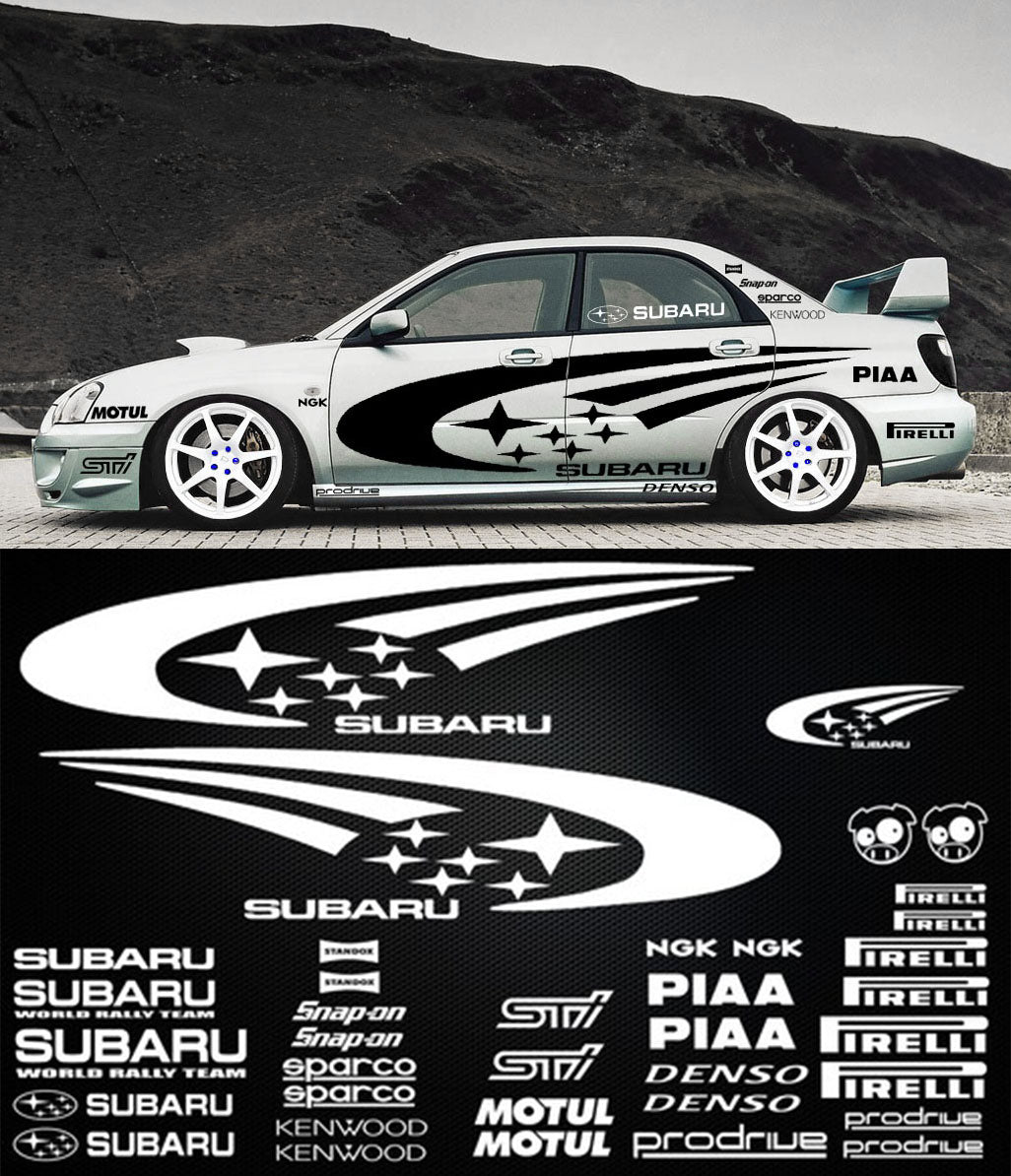 KIT déco Subaru Rally full