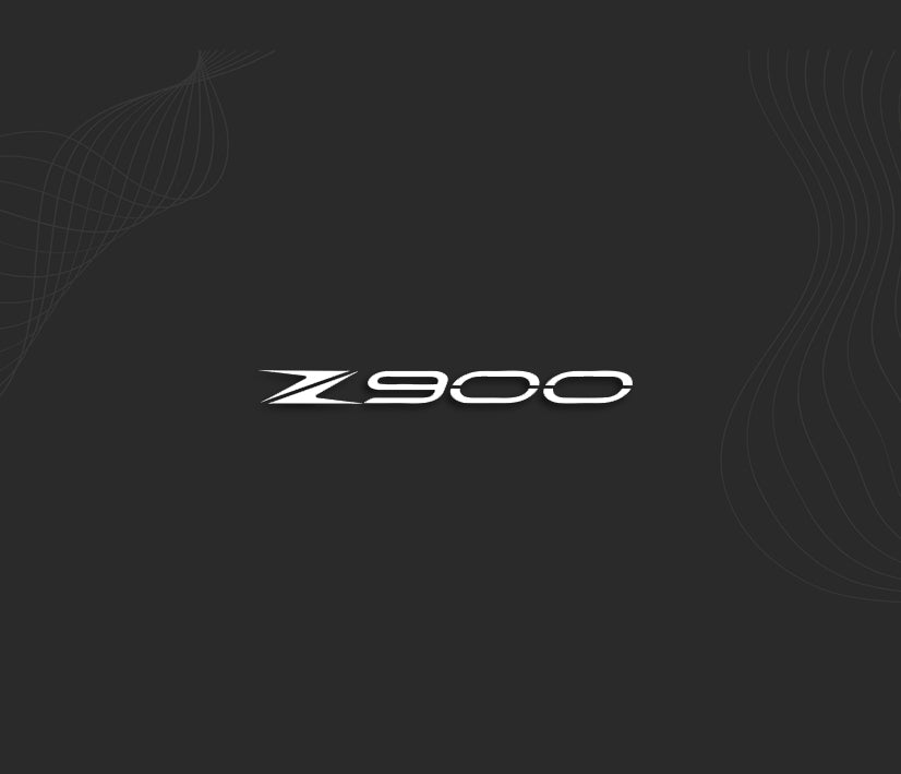 autocollant moto kawasaki, stickers carénage logo Z900.
