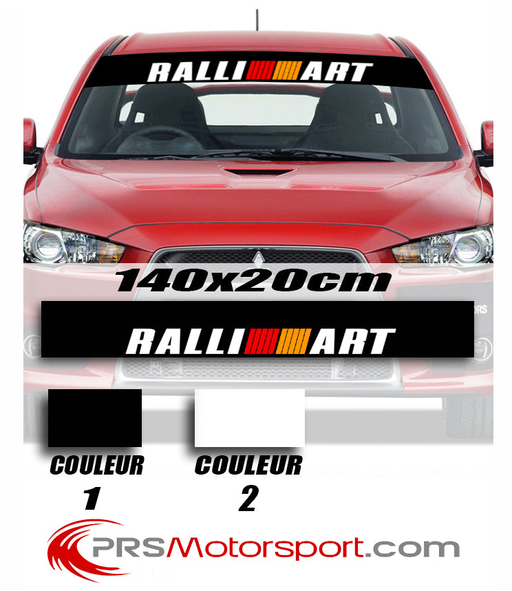 Bande pare soleil RALLIART