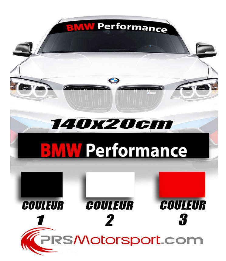 Bande pare soleil BMW Performance