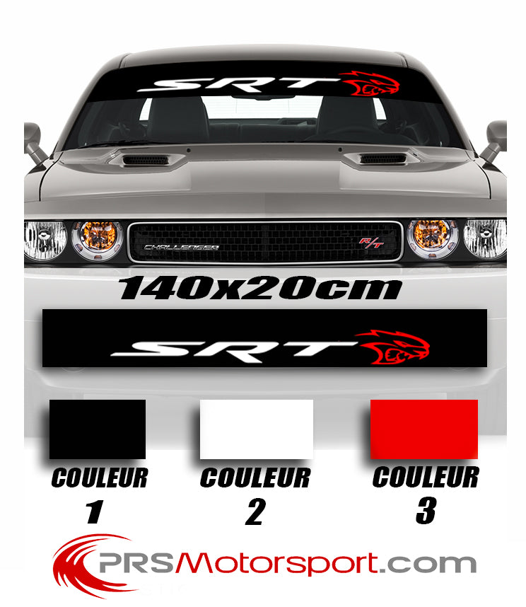 Bande pare soleil SRT Hellcat