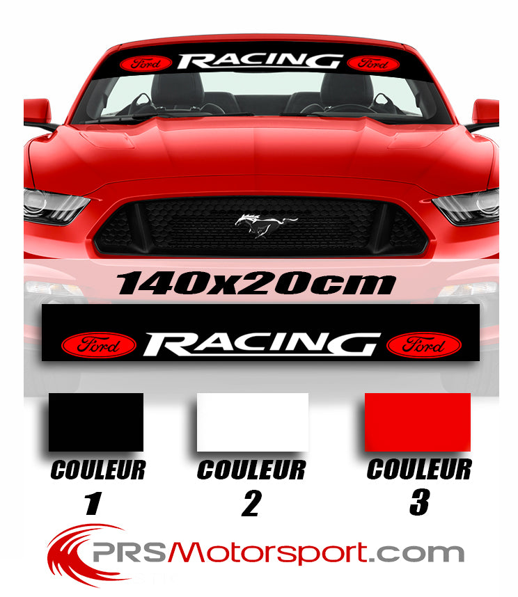 Bande pare soleil FORD Racing