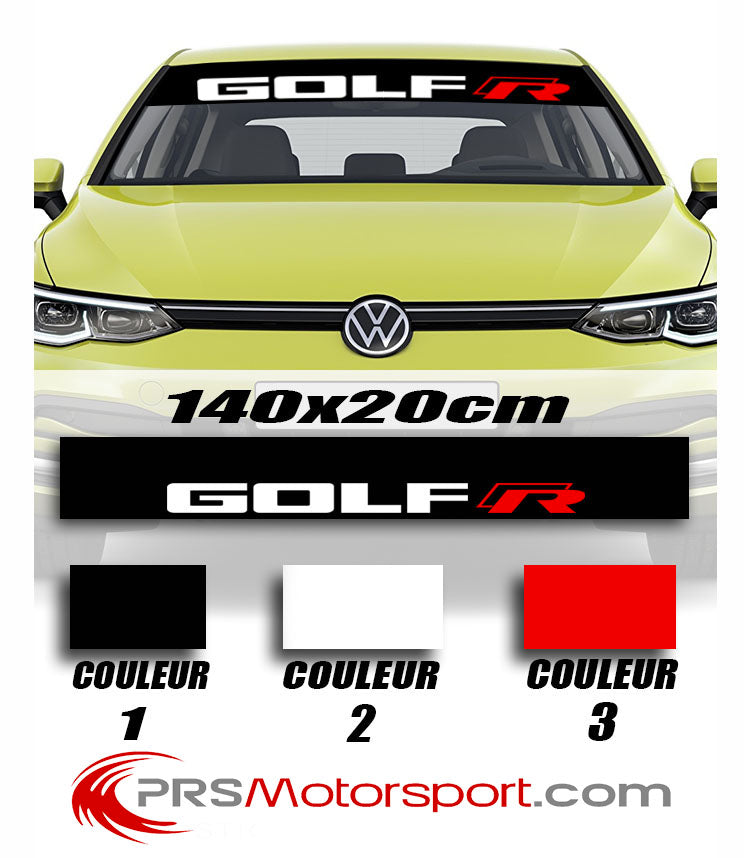Bande pare soleil GOLF R