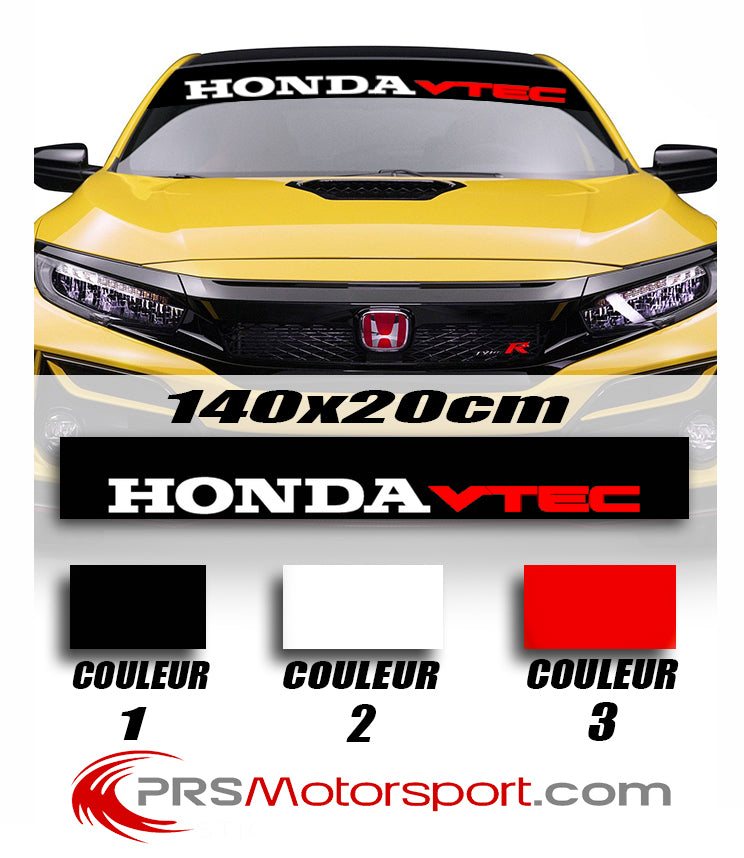 Bande pare soleil HONDA Vtec