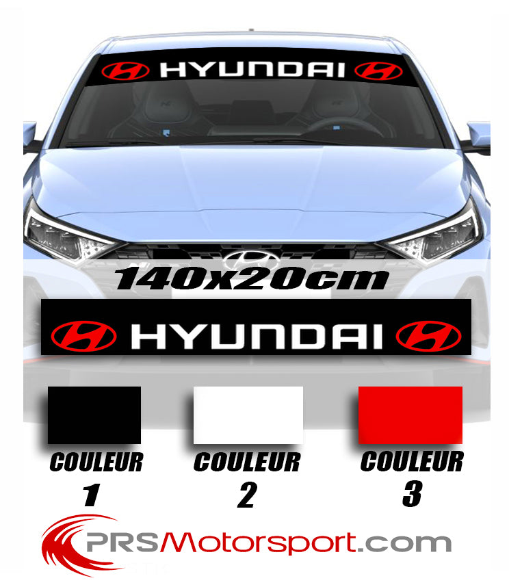 Bande pare soleil HYUNDAI
