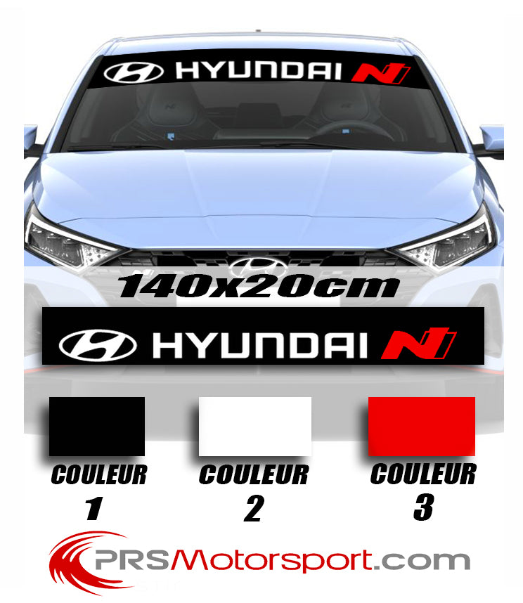 Bande pare soleil HYUNDAI N