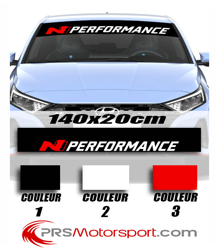 Bande pare soleil HYUNDAI N Performance
