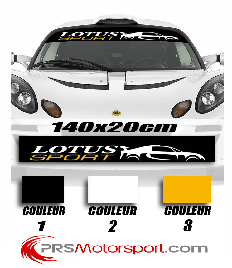 bande pare soleil pour voiture, autocollant Lotus Sport.