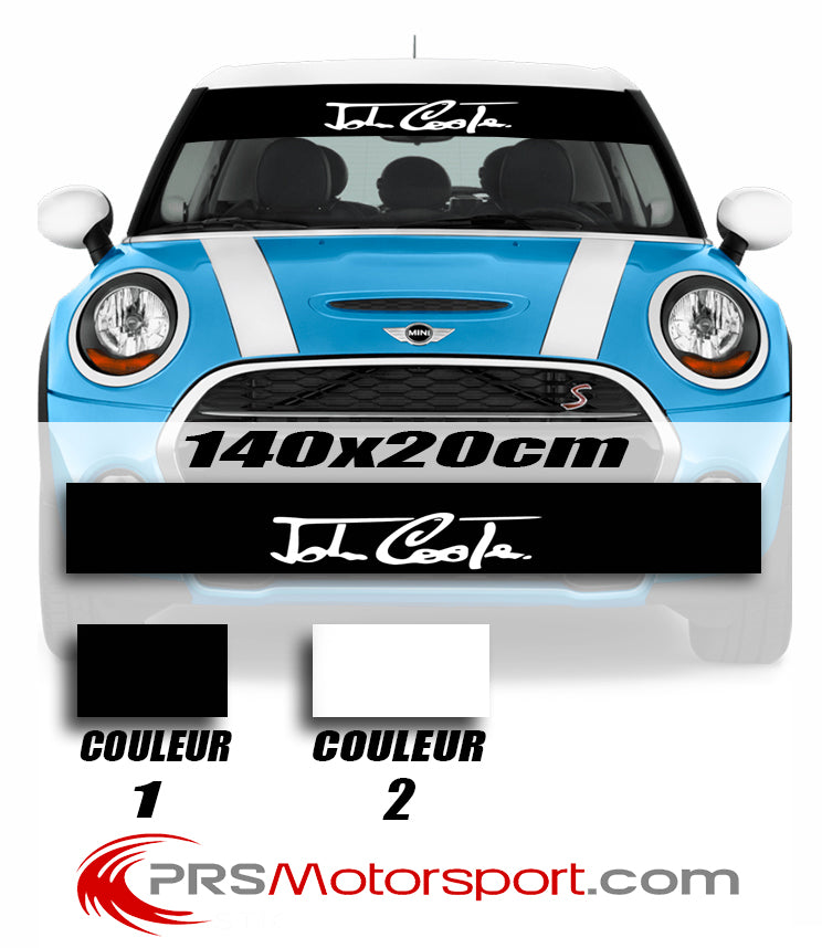 Bande pare soleil JOHN COOPER