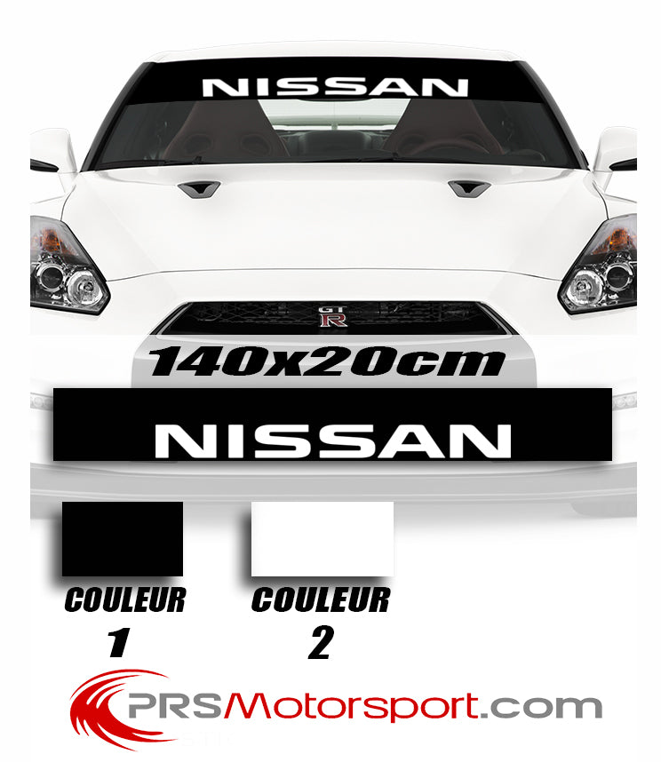 Bande pare soleil NISSAN