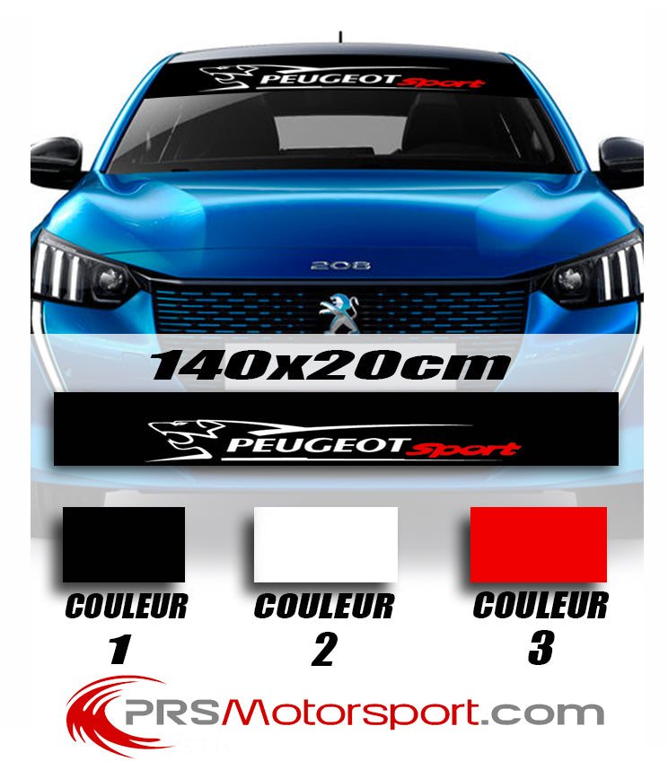 Bande pare soleil PEUGEOT SPORT 1