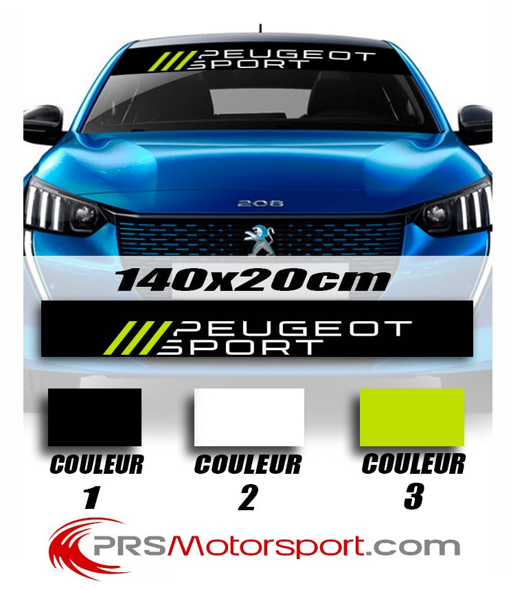 Bande pare soleil PEUGEOT SPORT 2