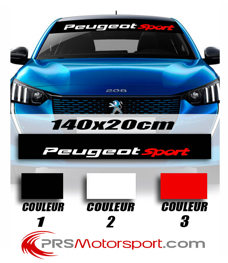 Bande pare soleil PEUGEOT SPORT 3