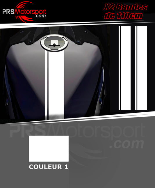 autocollant bande réservoir moto, carénage stickers moto.