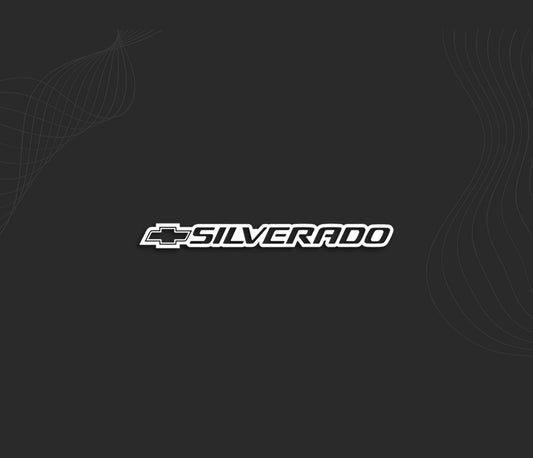 SILVERADO stickers (Chevrolet)