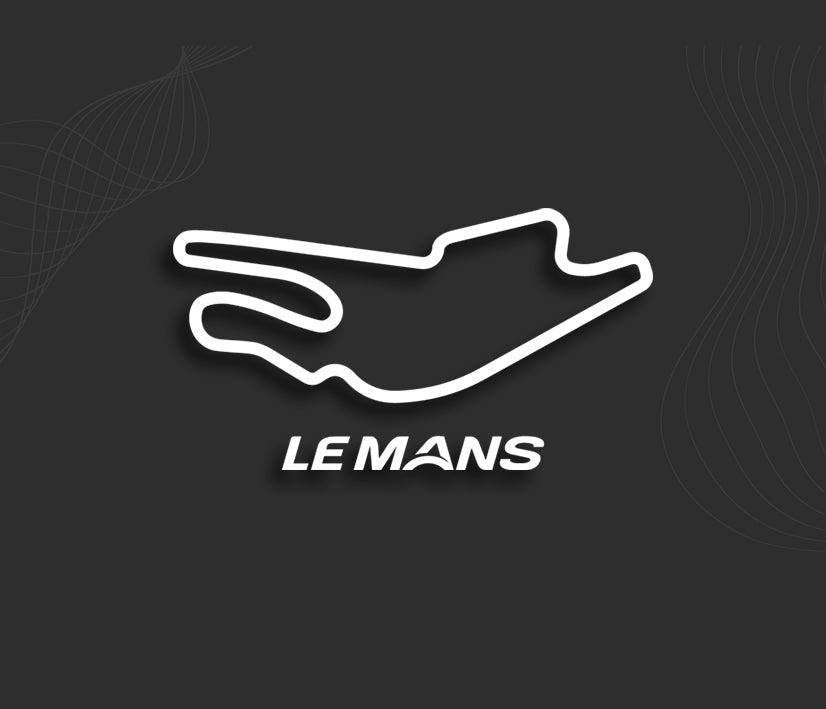 LE MANS Circuit Stickers