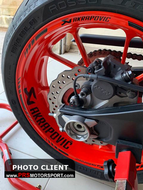 AKRAPOVIC rim decoration kit (2)