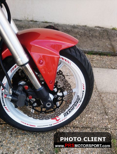 AKRAPOVIC HONDA rim decoration kit