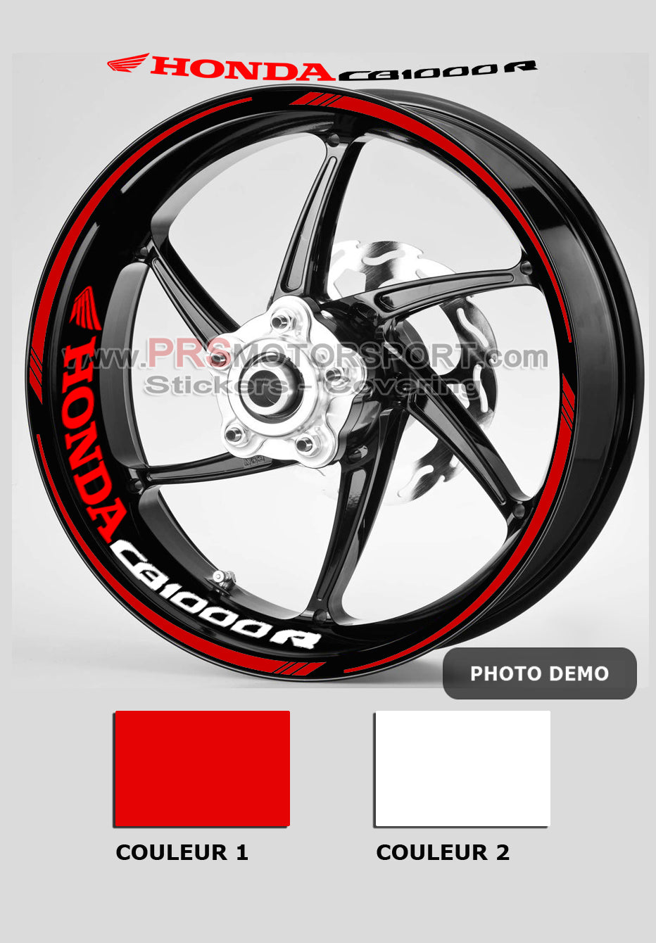 KIT déco jante HONDA CB1000 R