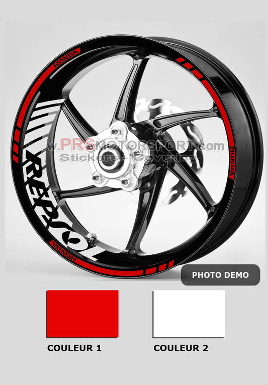 KIT déco jante HONDA REPSOL