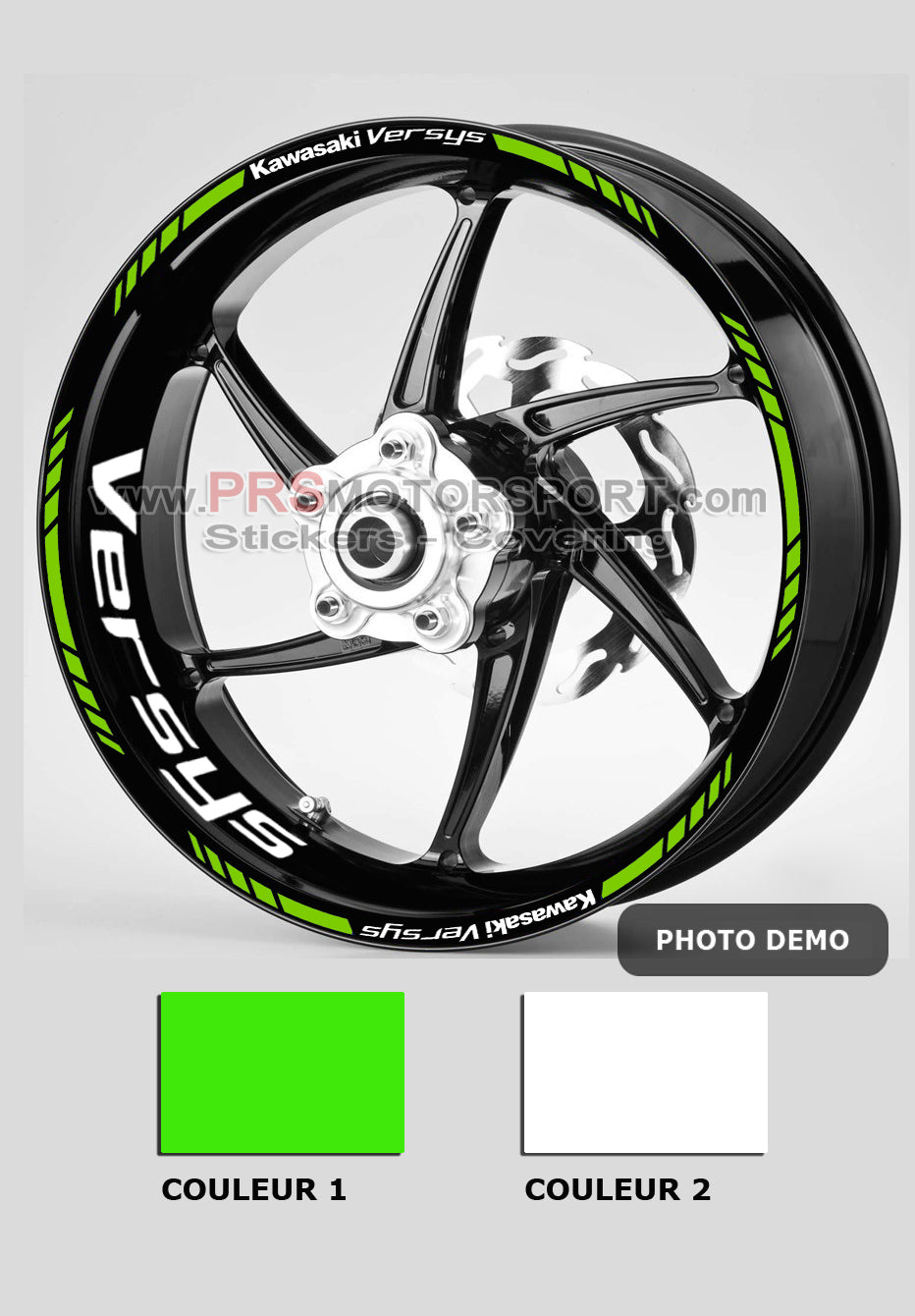 KIT déco jante KAWASAKI VERSYS