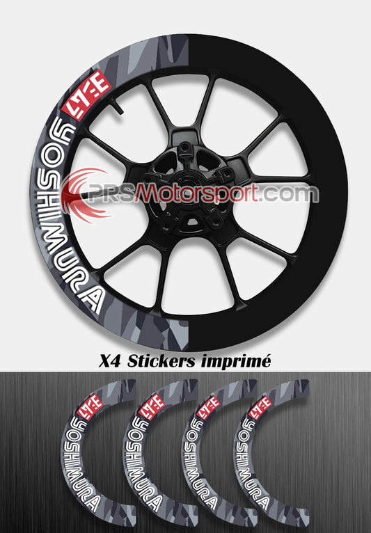 KIT déco jante YOSHIMURA X-WRAP