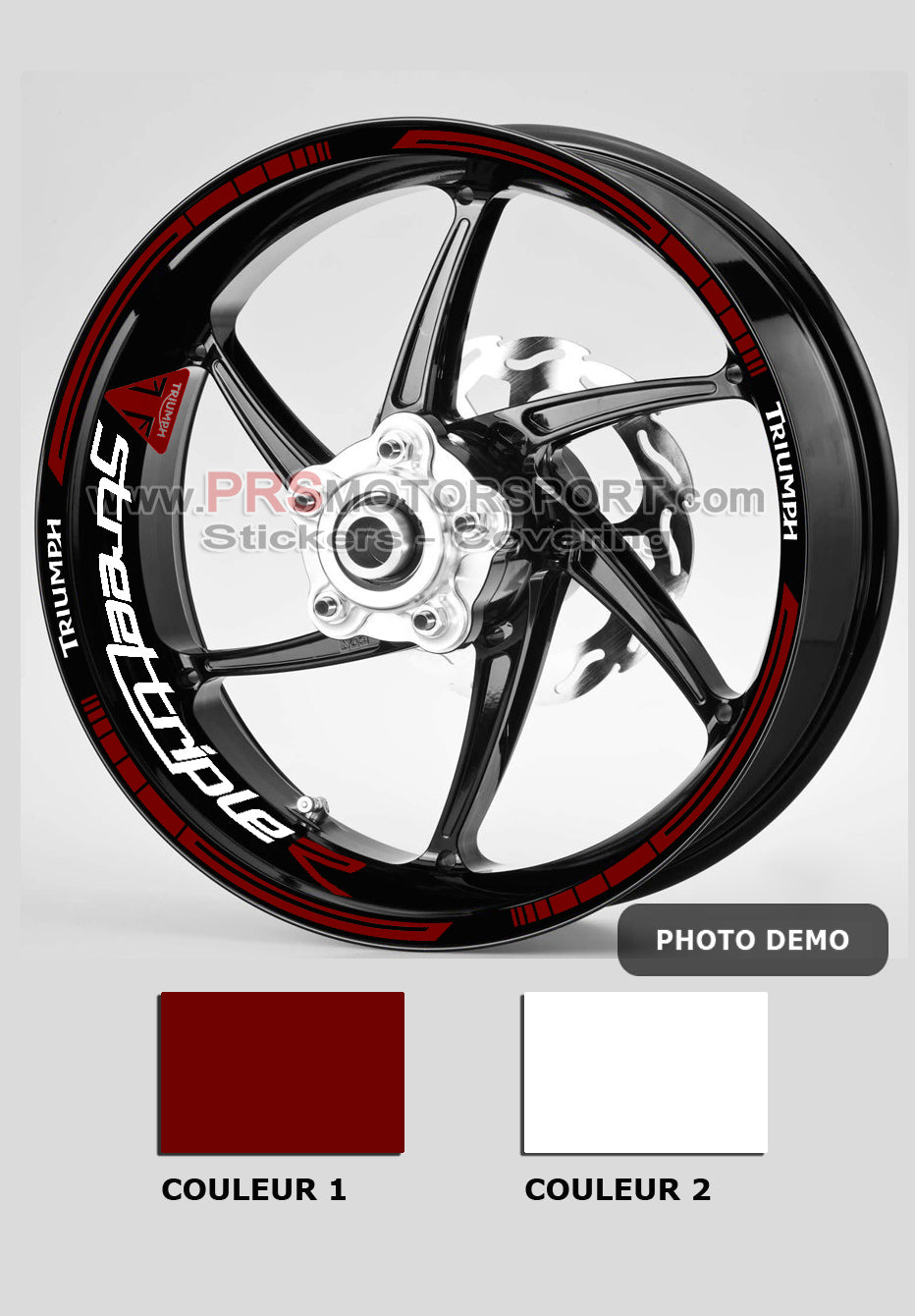 kit deco jante triumph streettriple r