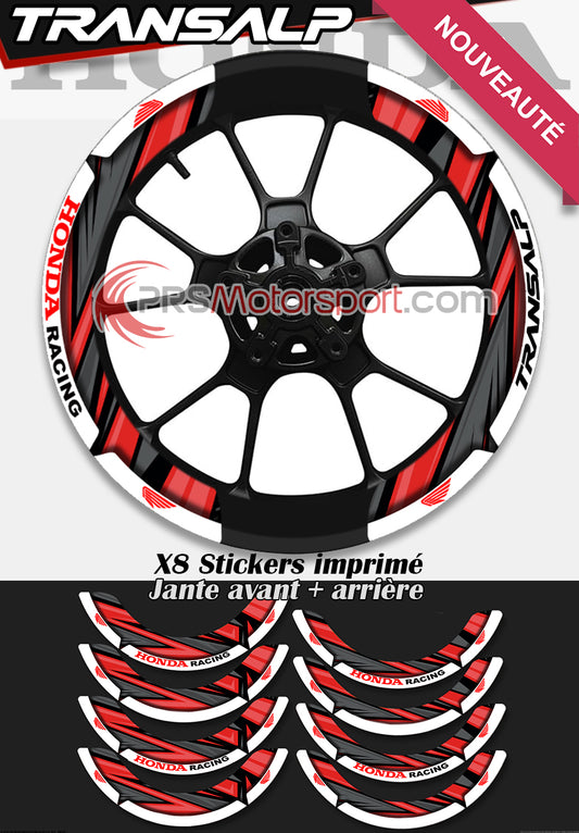 autocollant jante moto honda transalp, stickers jante x-wrap.