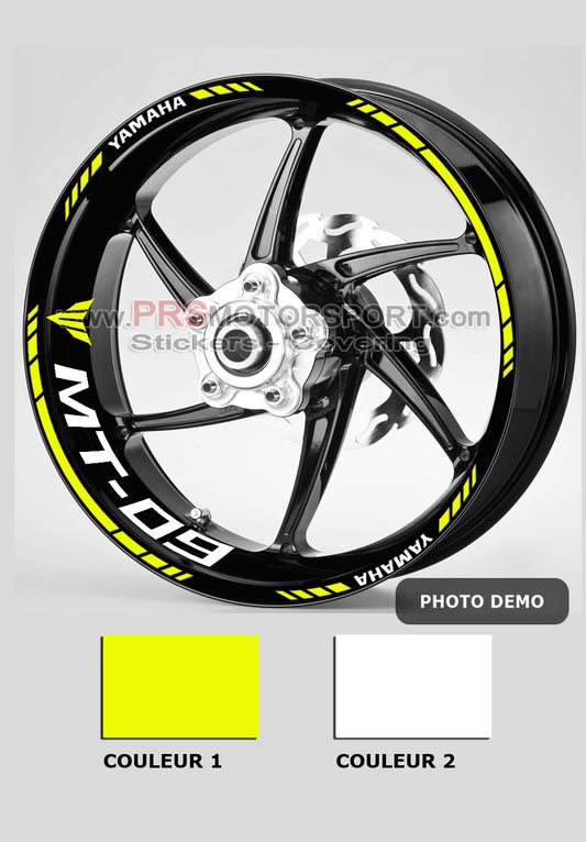 KIT déco jante YAMAHA MT-09
