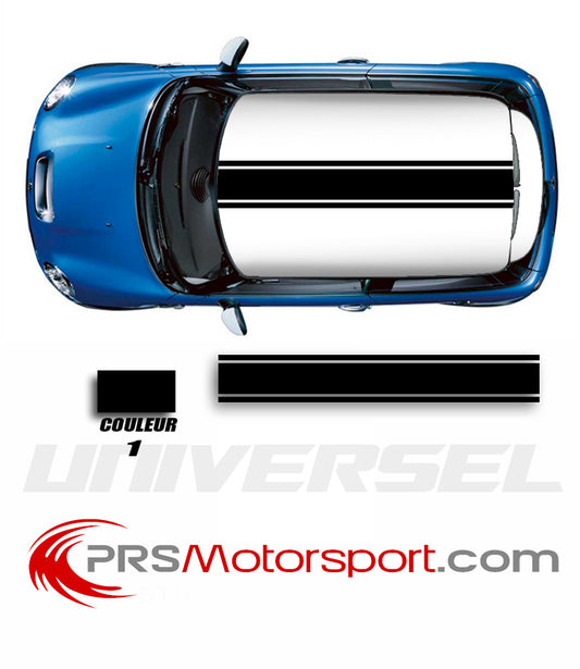 autocollant déco voiture bande stickers racing.