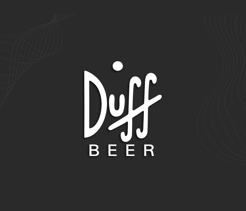 DUFF BEER stickers