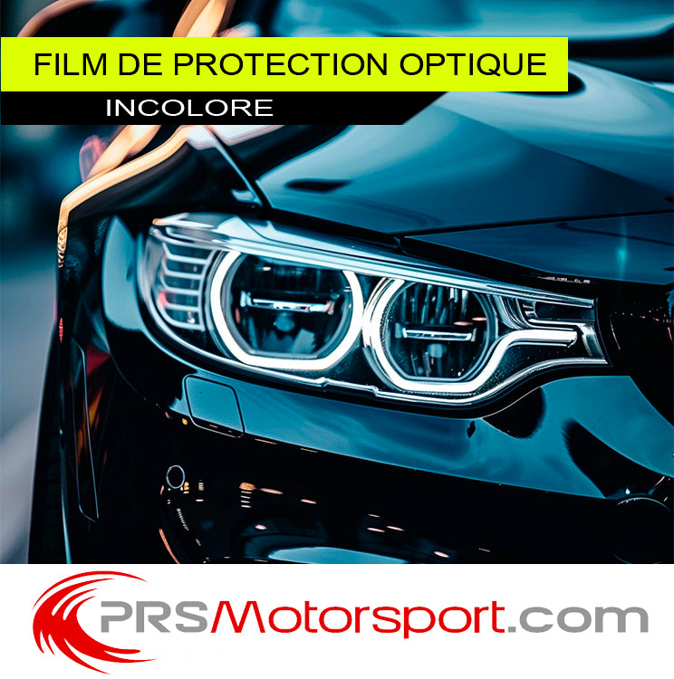 Film de protection optique pour voiture, adhésif pour phare véhicule vinyle headlight incolore. 