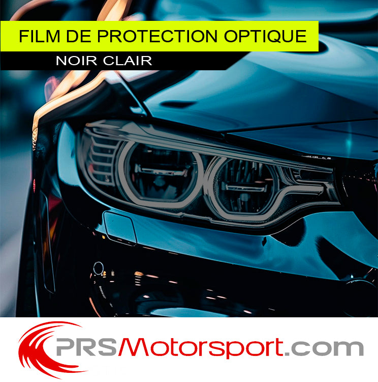 film pour phare noir clair, vinyle headlight pour phare de voiture. Film teinté noir.