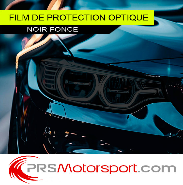 film pour phare teinté noir, vinyle spécial optique headlight. Film de protection phare voiture.