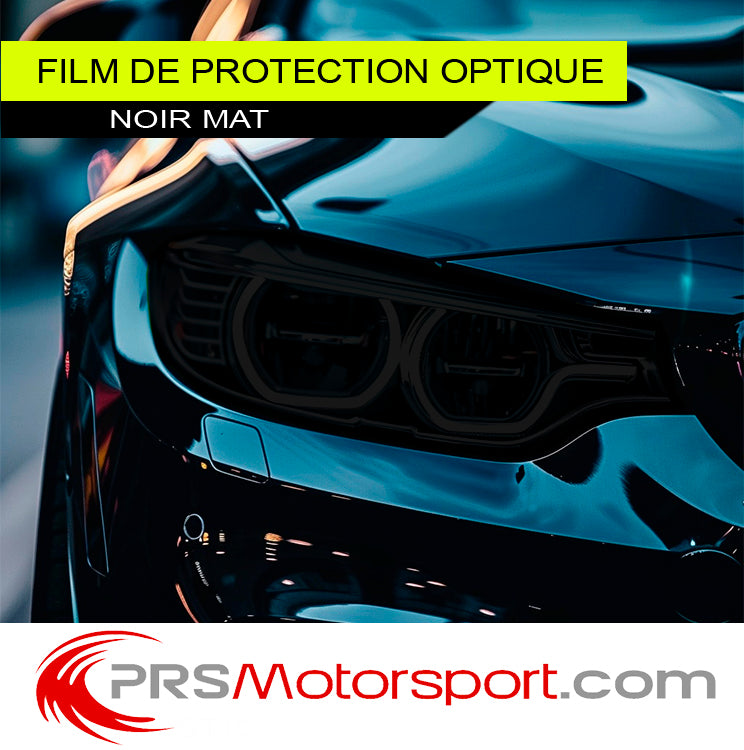 film pour phare teinté noir mat, vinyle spécial optique, headlight, film protection phare voiture.