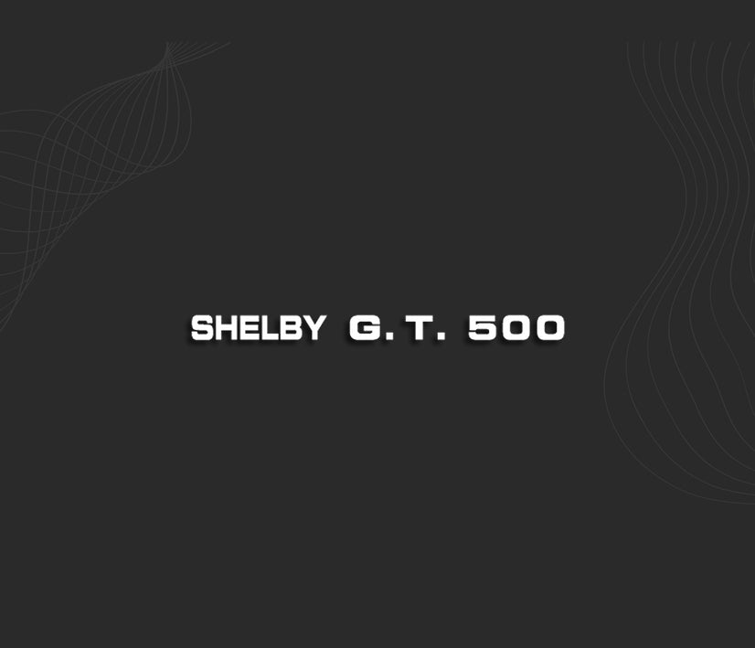 Stickers SHELBY GT 500 (Ford)