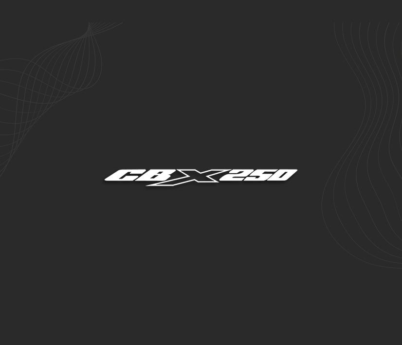 Stickers CBX 250 (Honda)