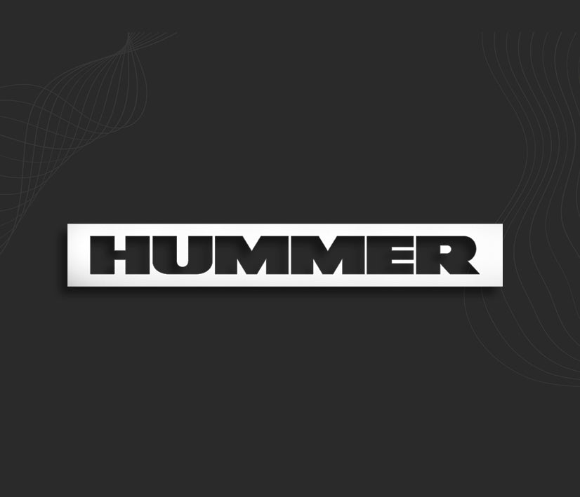 stickers 4x4 autocollant hummer.