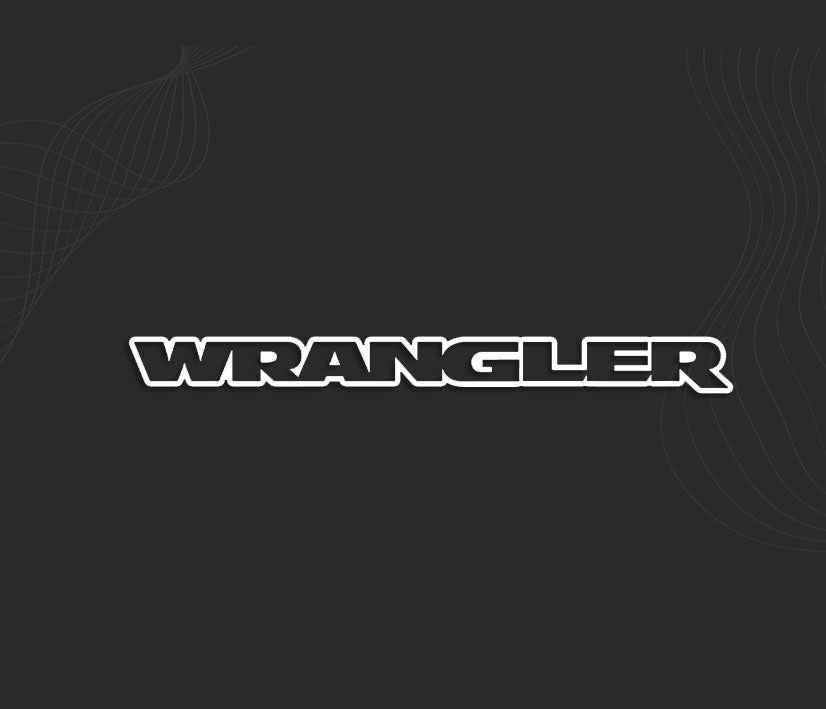 Stickers JEEP WRANGLER, autocollant carrosserie 4x4.