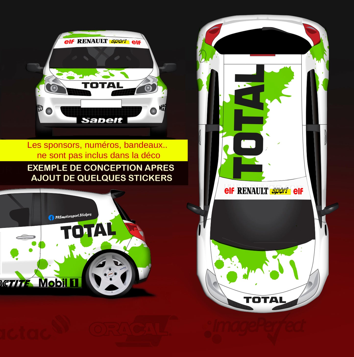 RALLY 10 decoration
