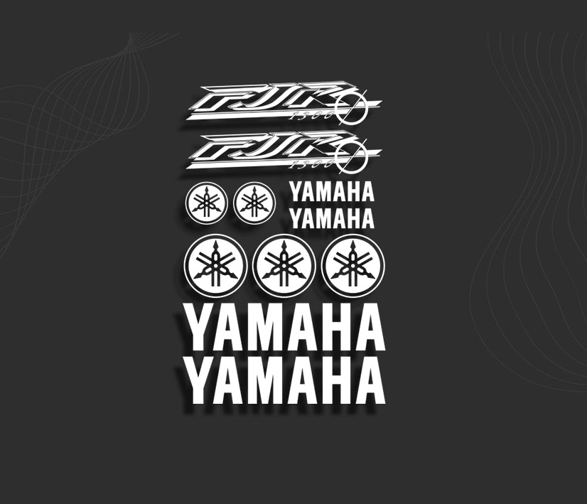 Autocollant moto Yamaha FJR 1300 stickers.