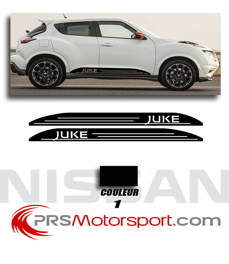 autocollant voiture nissan juke, decalcomanie carrosserie 4x4 et suv.