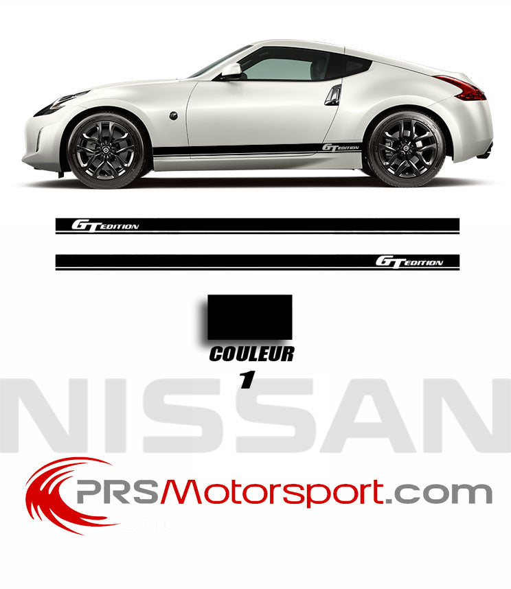 autocollant voiture nissan GT Edition, decalcomanie carrosserie.