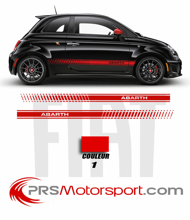 Kit déco Fiat Abarth - Stickers PRSmotorsport –
