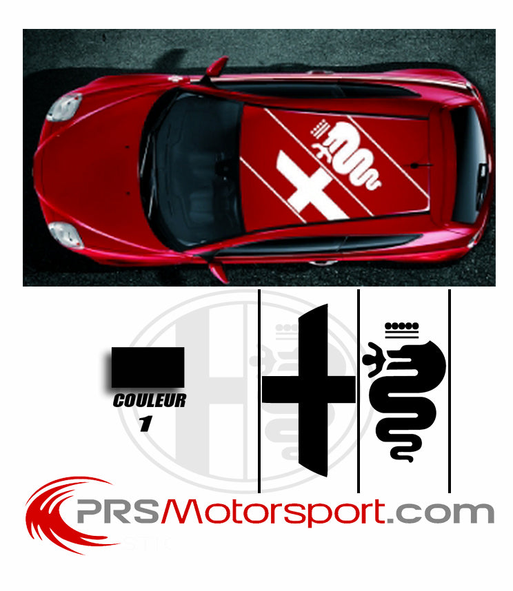 Kit déco ALFA ROMEO logo - PRSmotorsport –