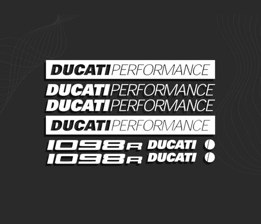 KIT stickers DUCATI 1098 R