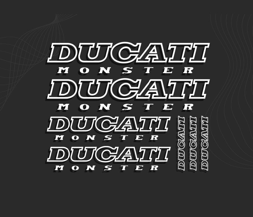 KIT stickers DUCATI MONSTER