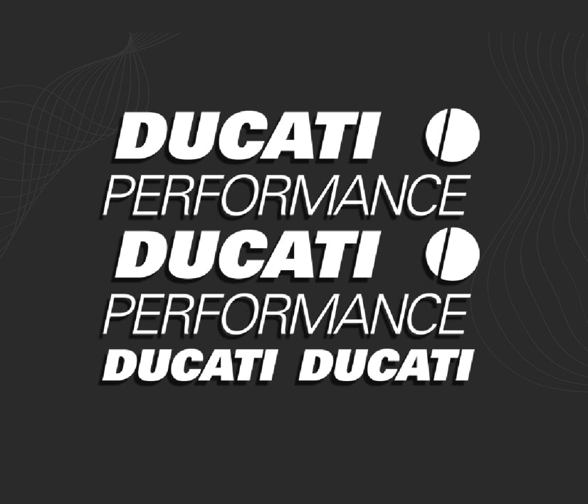 KIT stickers DUCATI PERFORMANCE 3